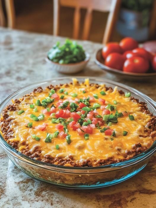 Keto Taco Pie Recipe