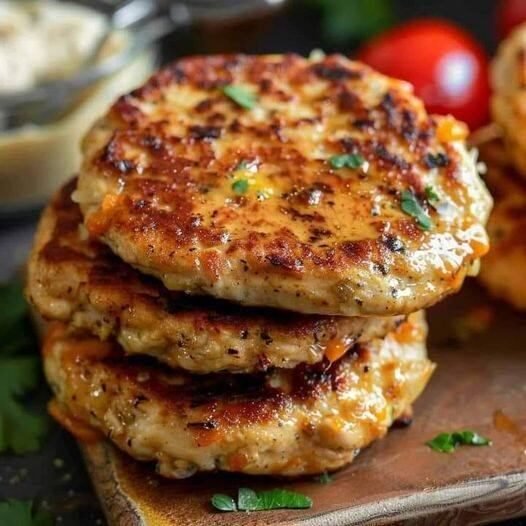 Cheddar Ranch Chicken Burger