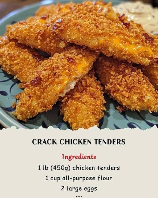 Crack Chicken Tenders 🐔🧀🥓