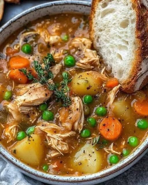 Hearty Chicken and Vegetable Stew Recipe