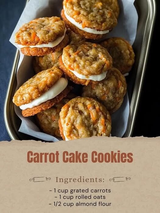 Carrot Cake Cookies Recipe