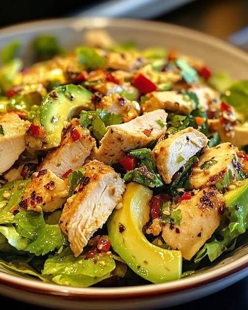 Avocado Chicken Salad Recipe (Weight Watchers Friendly)