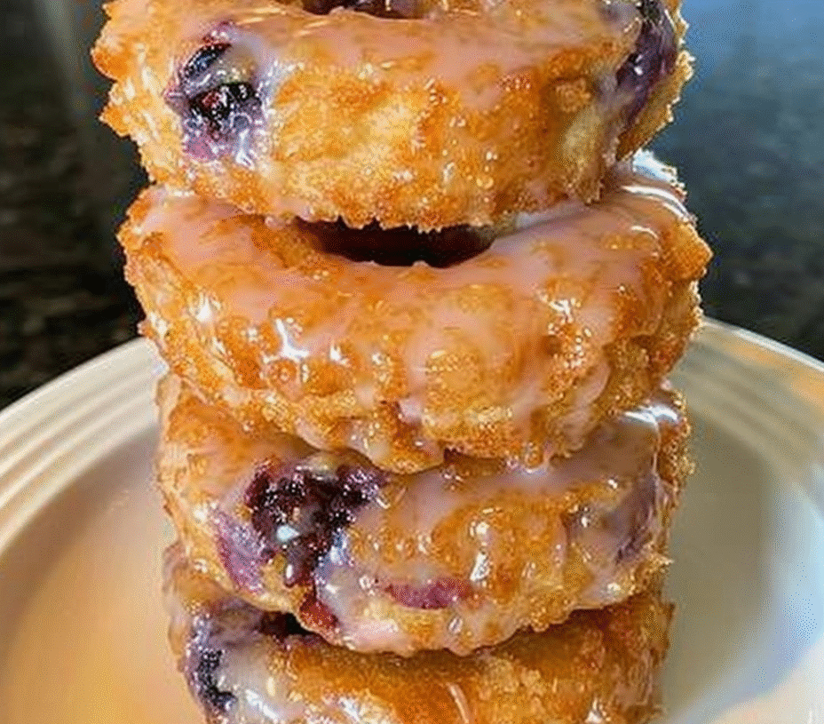 Weight Watchers Blueberry Donuts.
