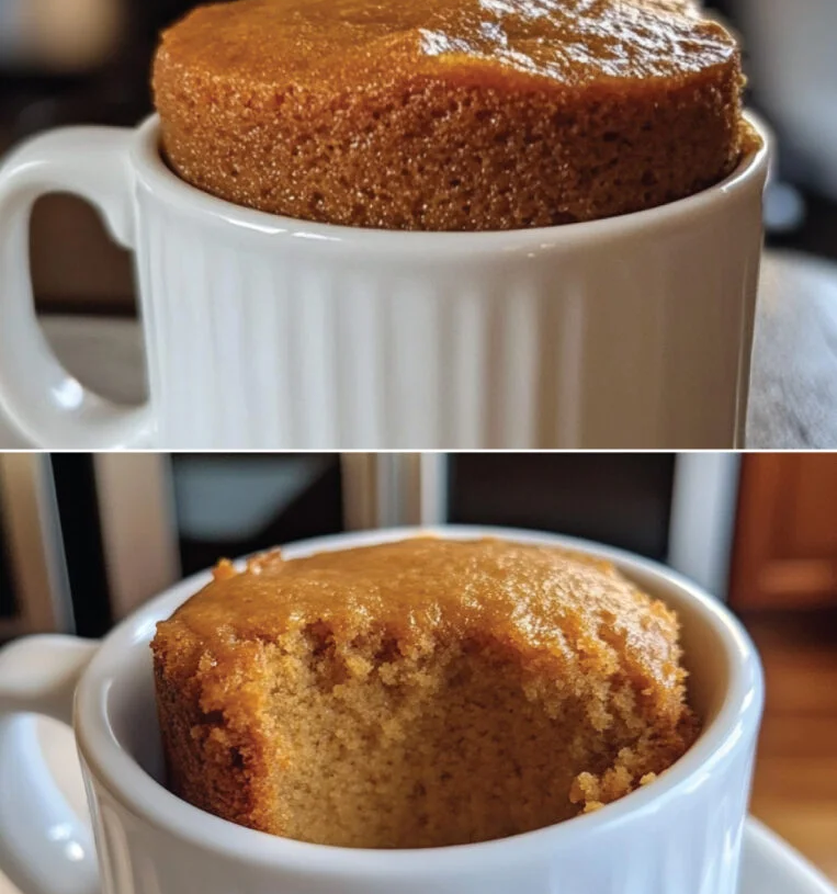 Keto Pumpkin Mug Cake