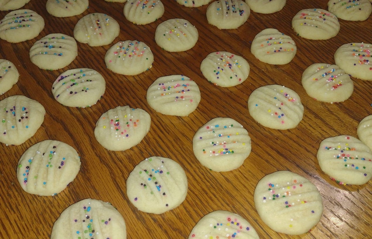 Lightened-Up Spritz Cookies