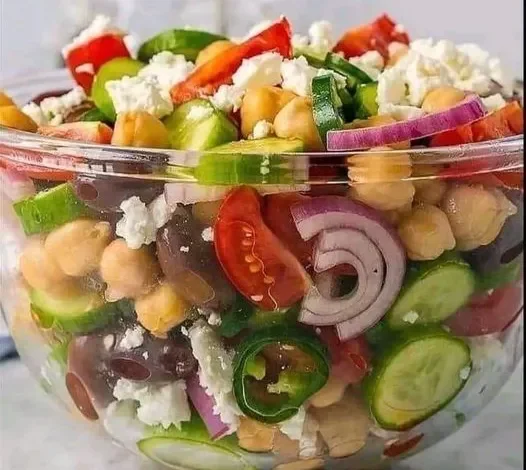 Greek Chickpea Salad