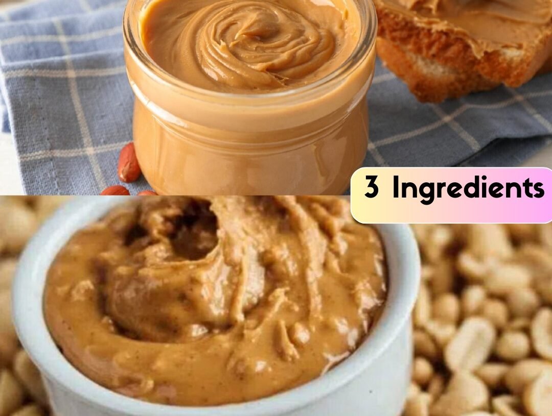 Simple 3-Ingredient Peanut Butter