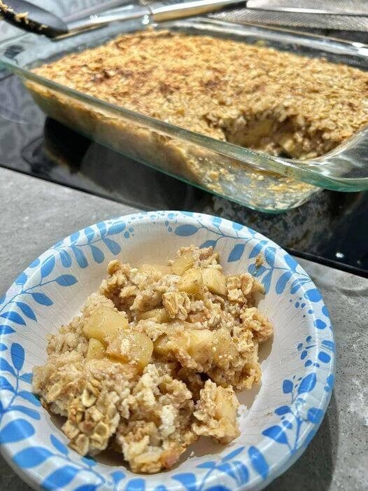 Weight Watchers Baked Apple Oatmeal