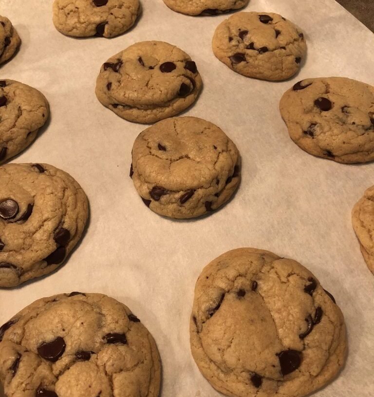 Two-Point Chocolate Chip Cookies