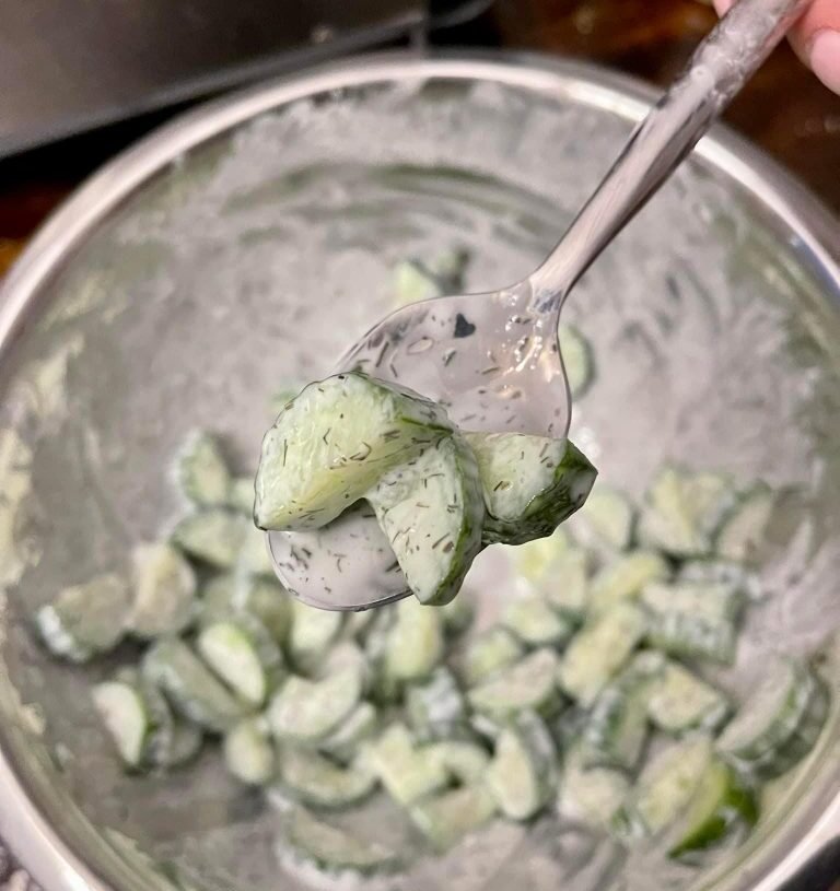 Weight Watchers Cucumber Dill Salad