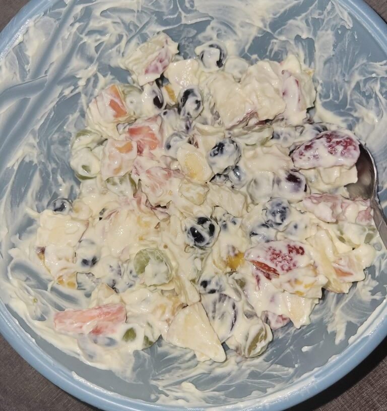 Vanilla Pudding Fruit Salad (Weight Watchers-Friendly)