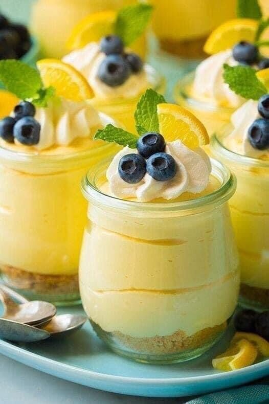 Lemon Cheesecake Mousse (Weight Watchers-Friendly)