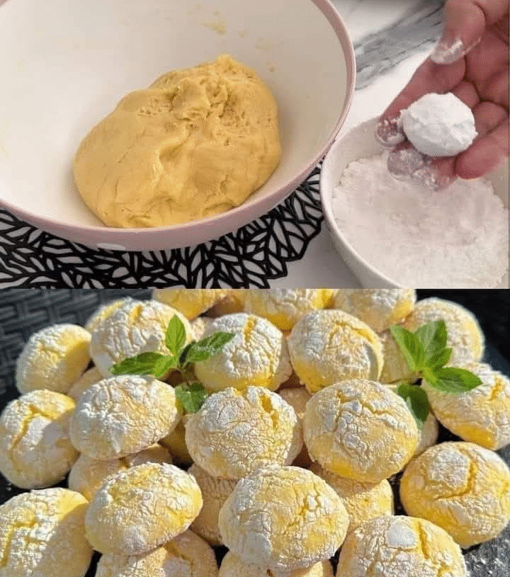 Soft Lemon Biscuits