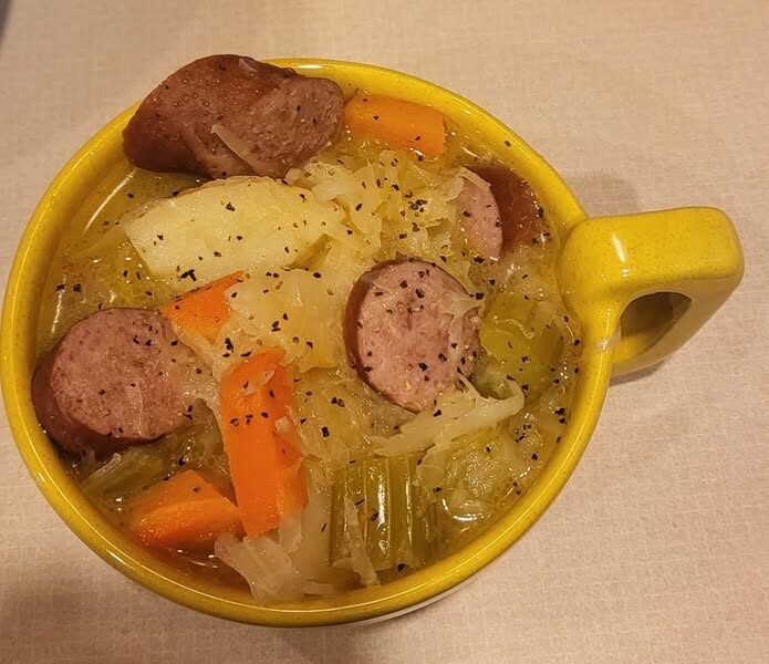 Sauerkraut Sausage Soup Recipe