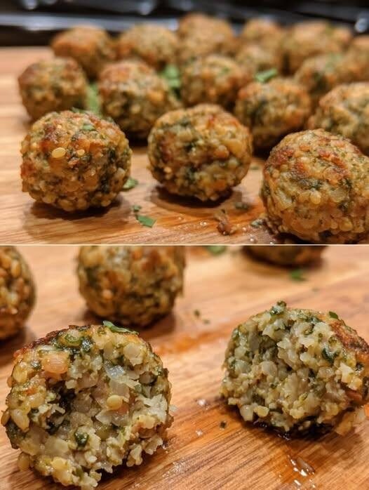 Vegan Lentil Meatballs