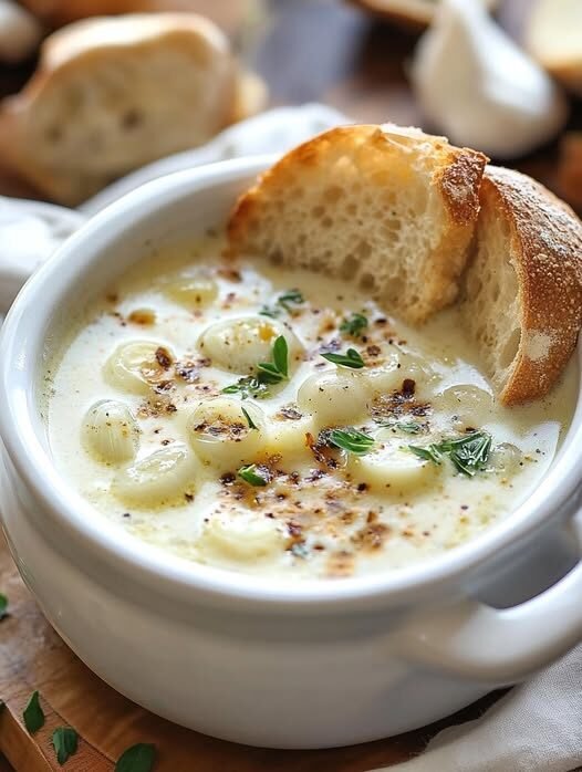 French Garlic Soup (Soupe à l’Ail)