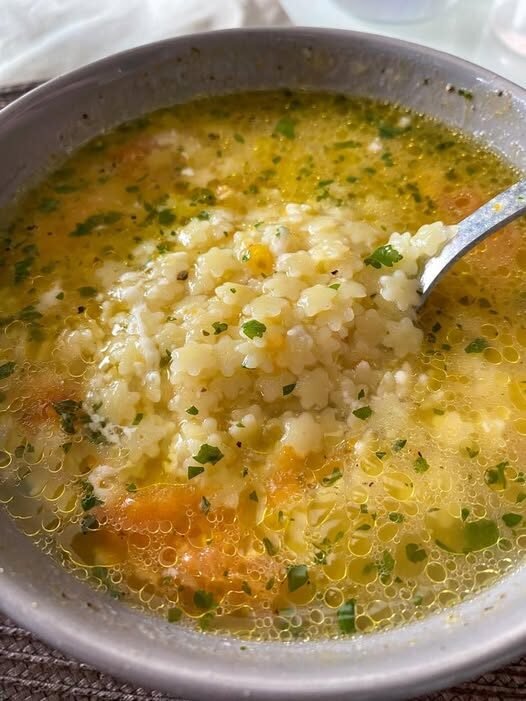 Vegan Pastina Soup