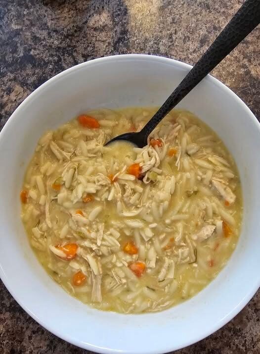Greek Lemon Chicken Soup (Avgolemono Soup) By Sophia Hunter