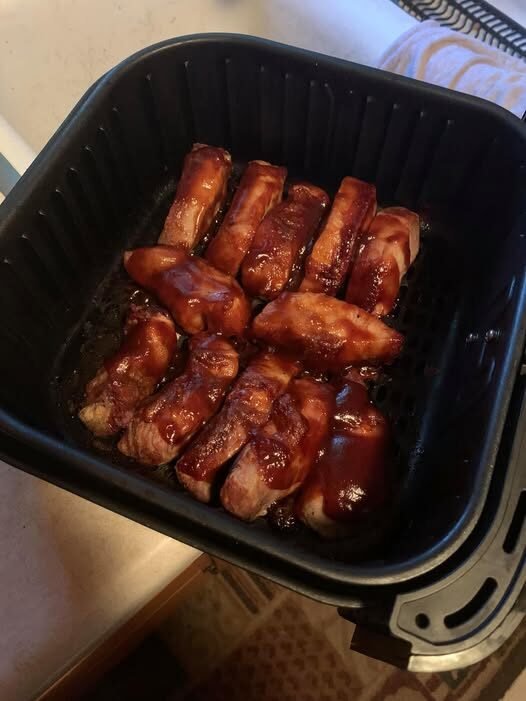 Air Fryer Barbecue Pork Ribs Recipe