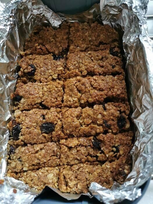 Air Fryer Mince Pie Flapjacks