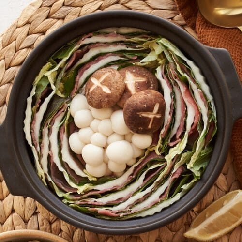 Cabbage and Beef Hot Pot Soup By Sophia Hunter