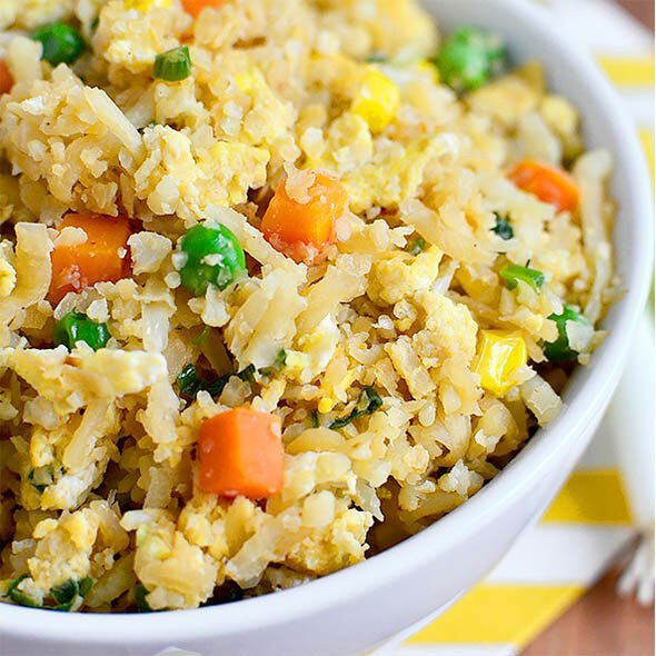 Zero-Point Egg Fried Cauliflower Rice
