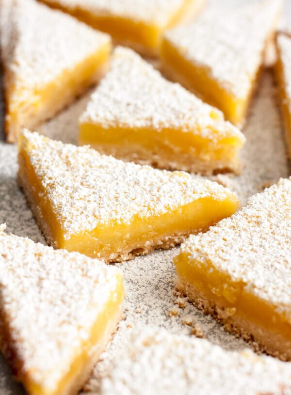 Lemon Bars with a Crust