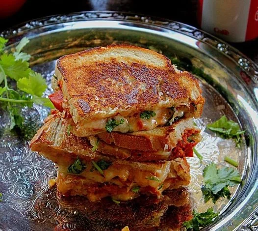 Tomato Chutney Grilled Cheese