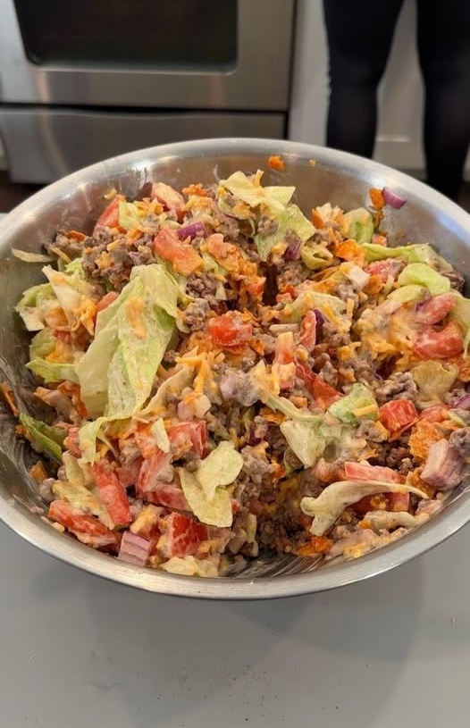 WEIGHT WATCHER DORITO TACO SALAD