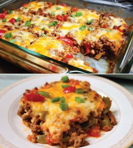 Keto Stuffed Pepper Casserole