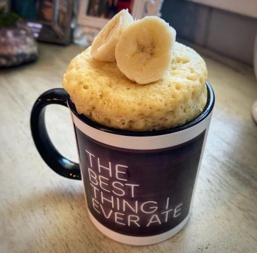 BANANA BREAD MUFFIN IN A MUG