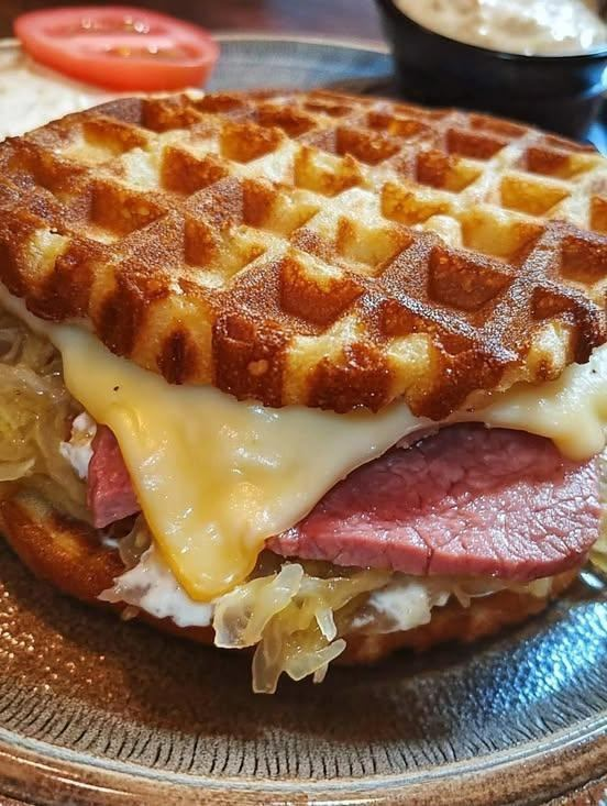 Keto Reuben Sandwich