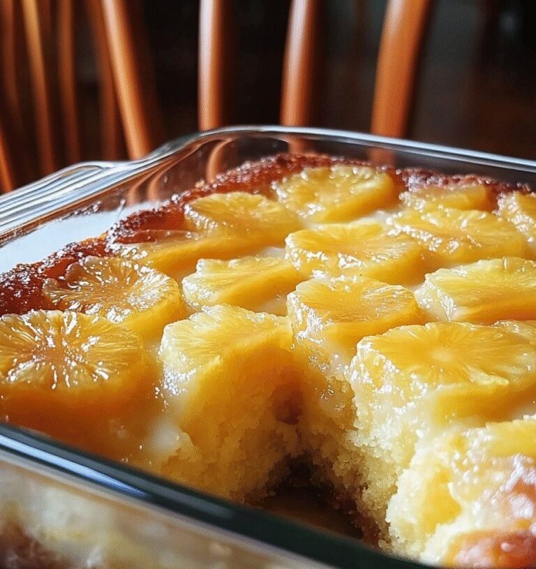 Juicy Pineapple Heaven Cake