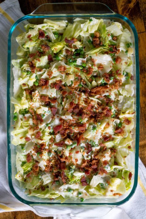 WW Layered Lettuce Salad