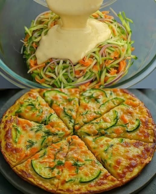 Zucchini & Carrot Crustless