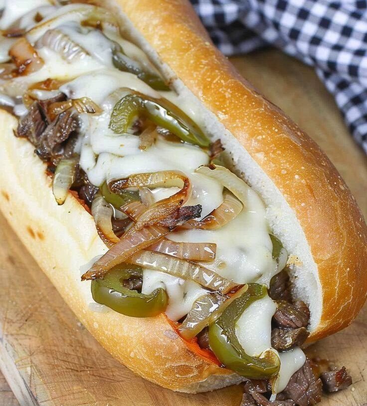 Keto Cheesesteak Sandwiches