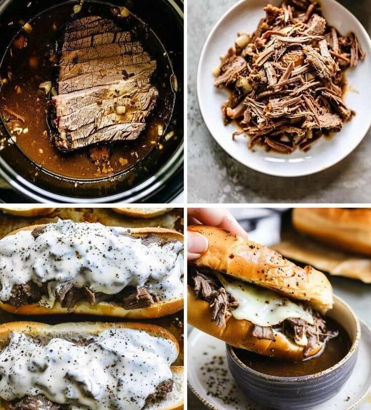 Keto French Dip Sandwich