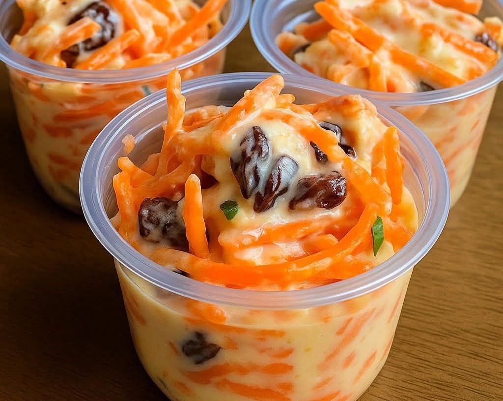 Carrot Salad with Pineapple & Walnuts