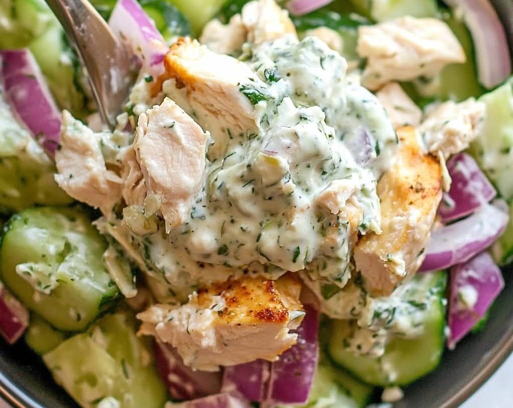 Tzatziki Chicken Salad (WW Friendly)