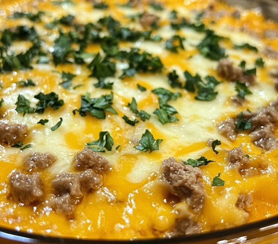 Ground Turkey Cheese Dip