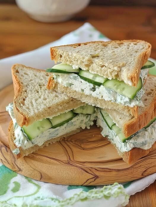 Keto Cucumber Sandwiches