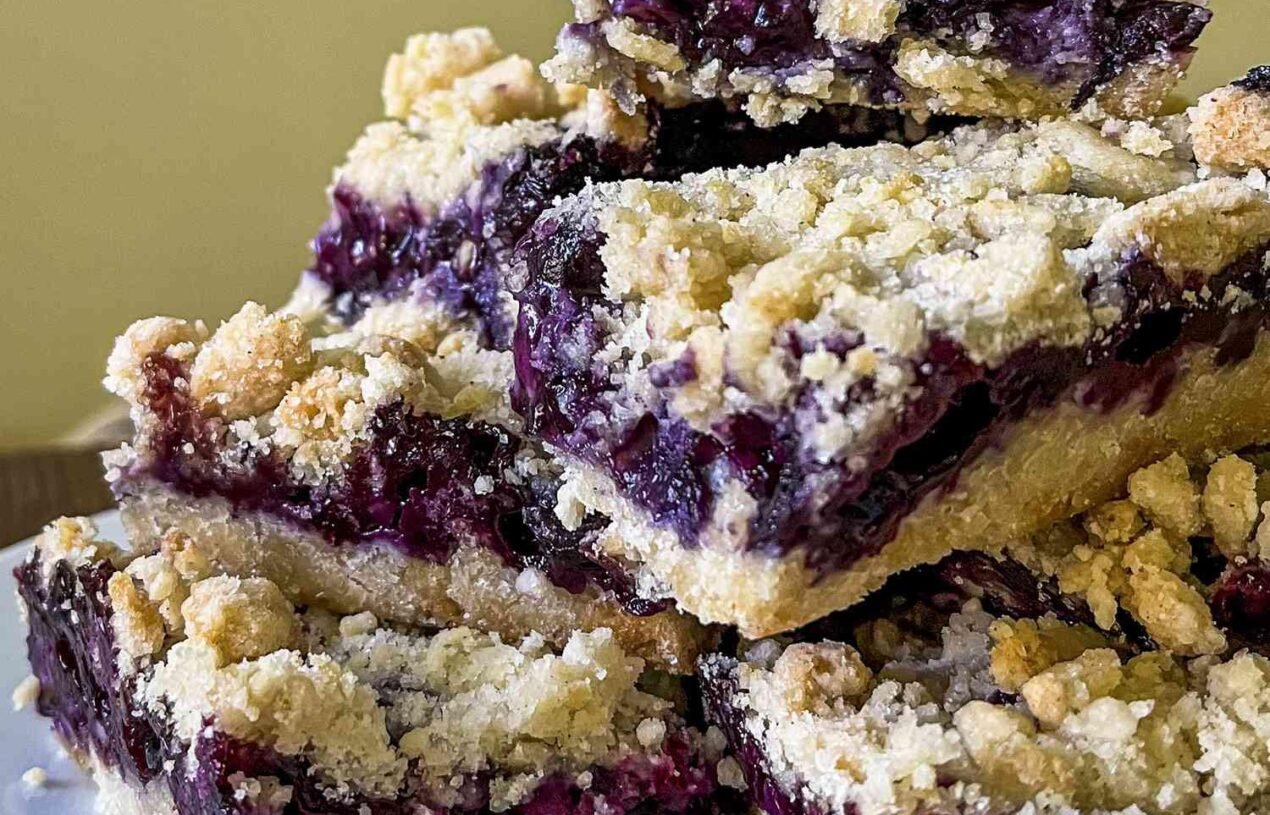 Blueberry Crumb Bars
