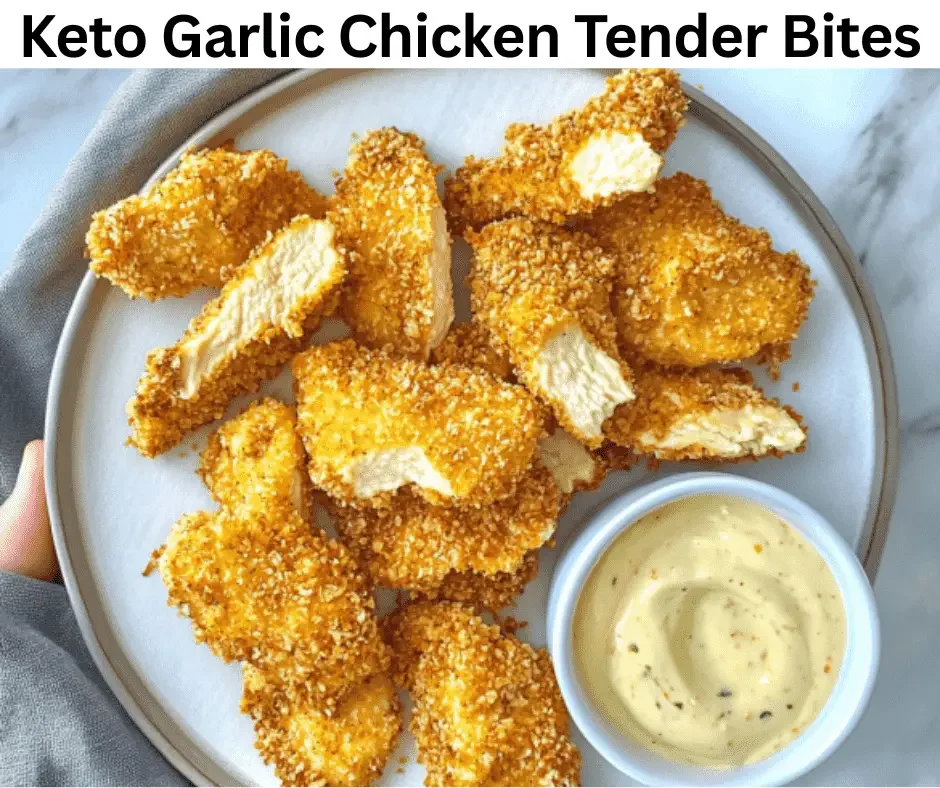 Keto Chicken Tender Bites
