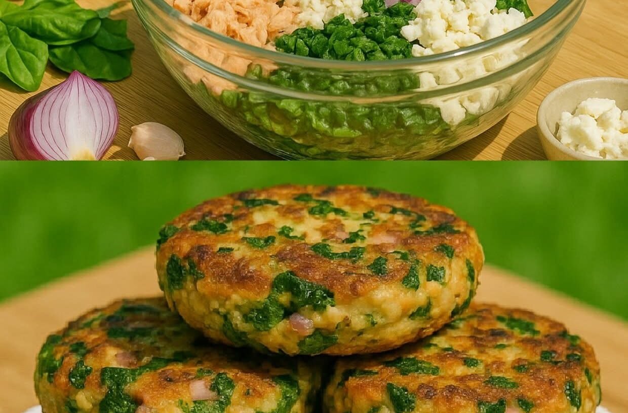 Mediterranean Salmon Patties 🐟