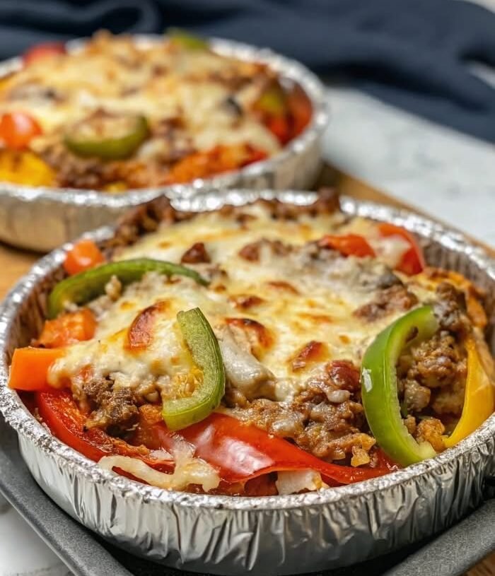 Low Carb Crustless Pizza Bowl