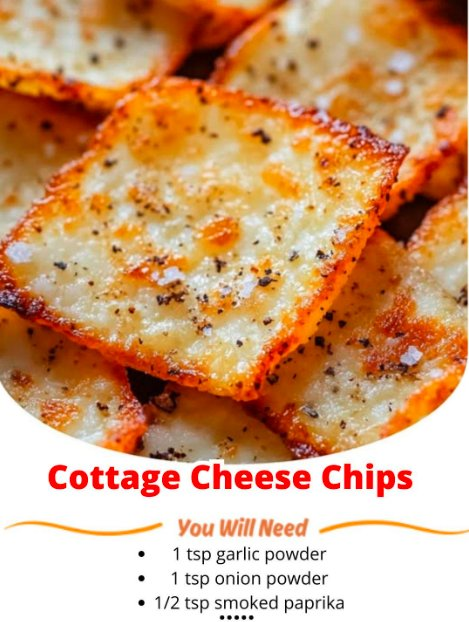 Cottage Cheese Chips