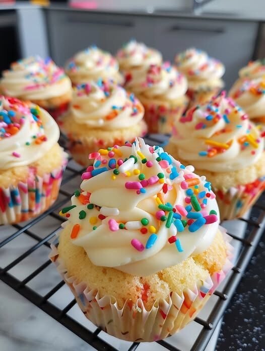 π§ High-Protein Fairy Cupcakes