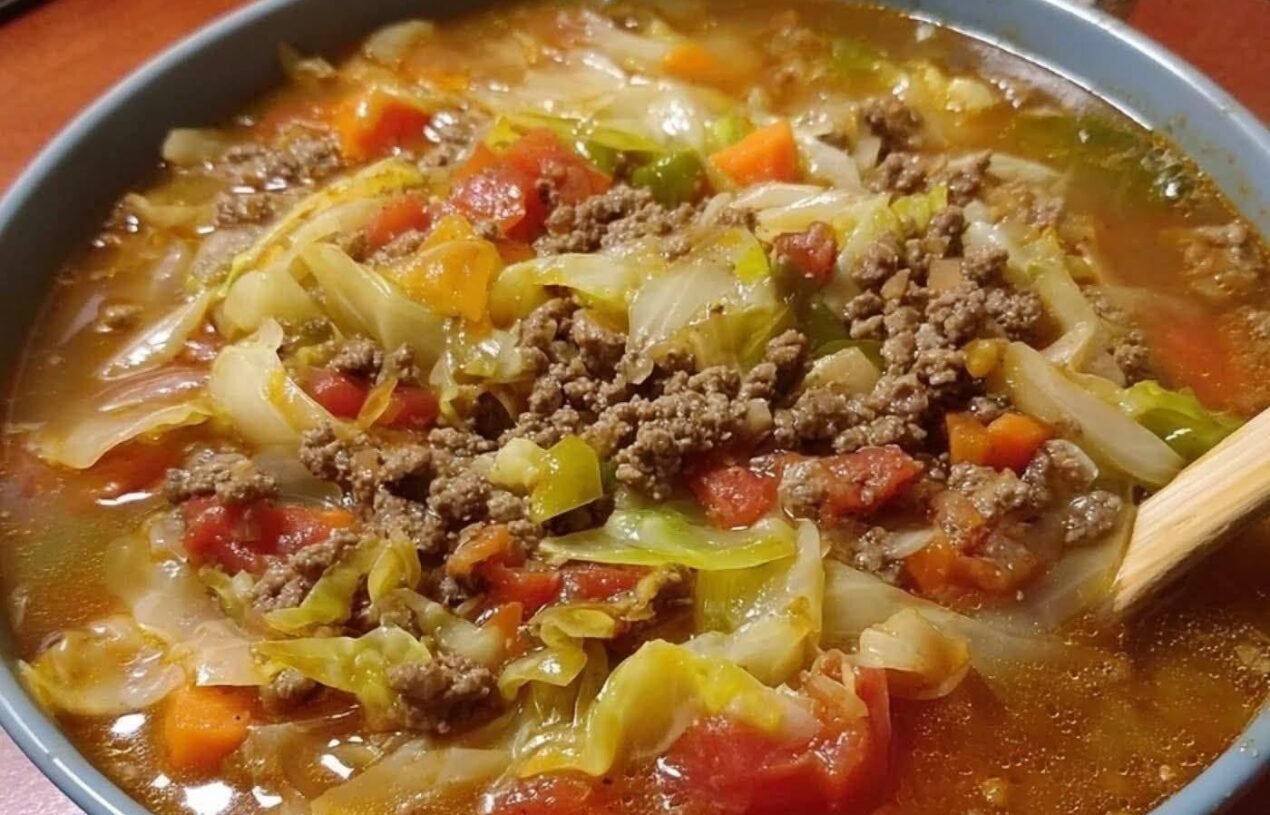 🥣 High-Protein Cabbage Soup