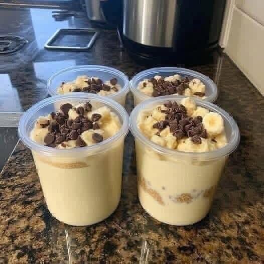 🍌 High Protein Banana Pudding
