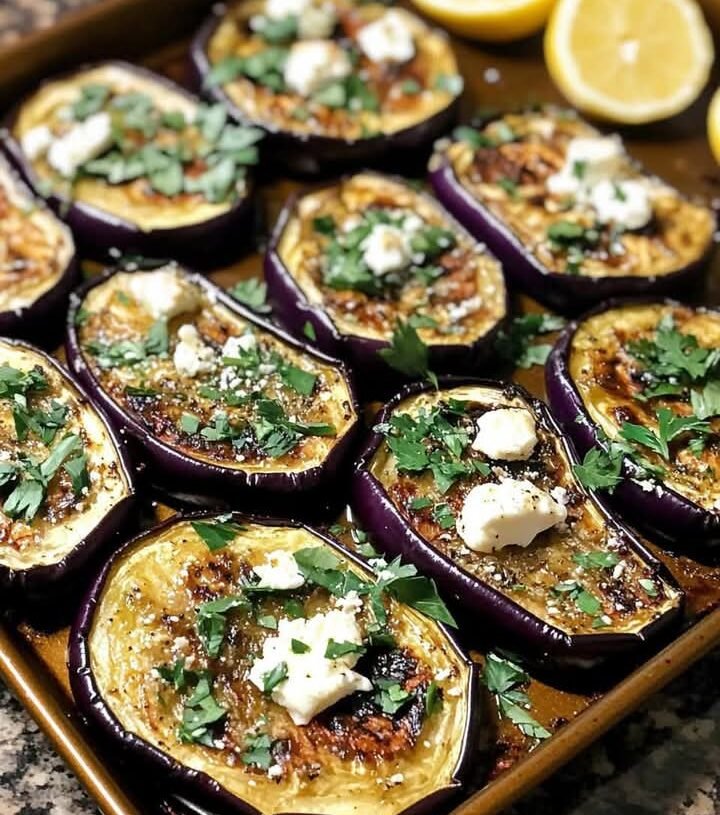 Mediterranean Roasted Eggplant